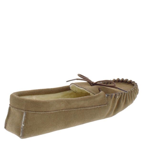 Coopers Men's Fleece Lined Softsole Moccasin Slippers Made In England