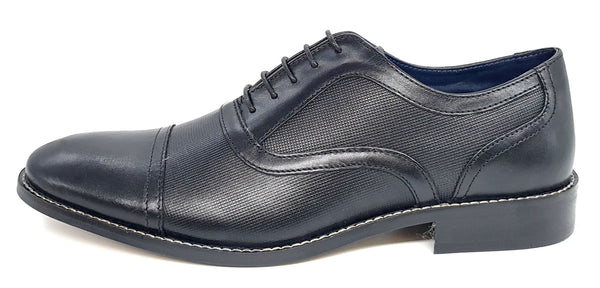 Herbert Frank Holborn Men's Leather Oxford Cap Shoes