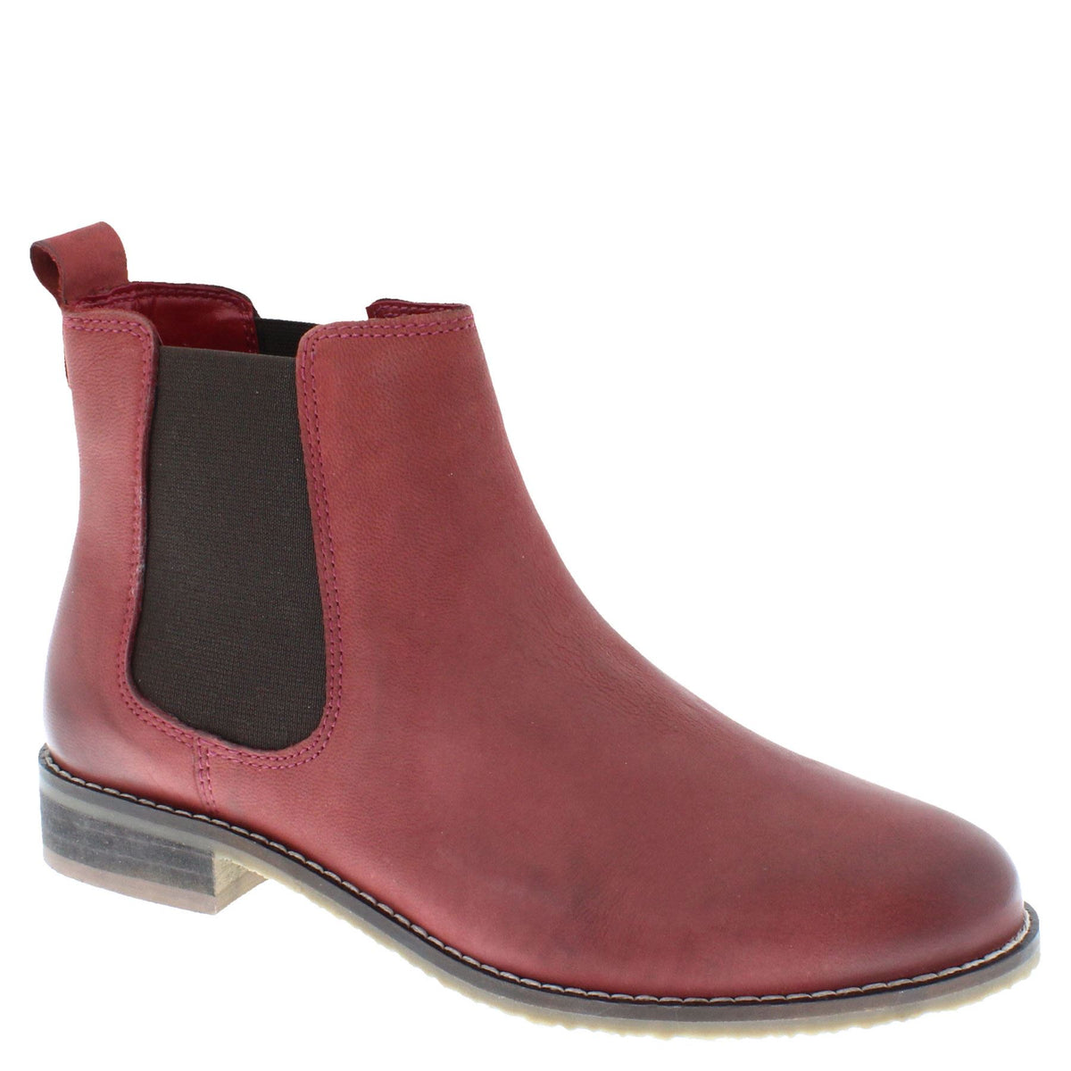 Frank James Aintree Women's Leather Nubuck Pull On Chelsea Boots