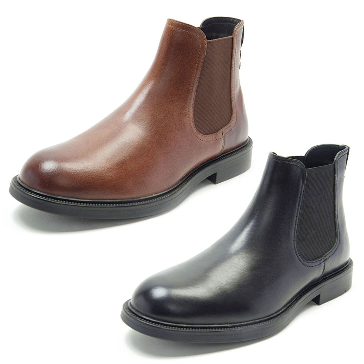 Thomas Crick Ladd Leather Chelsea Boots