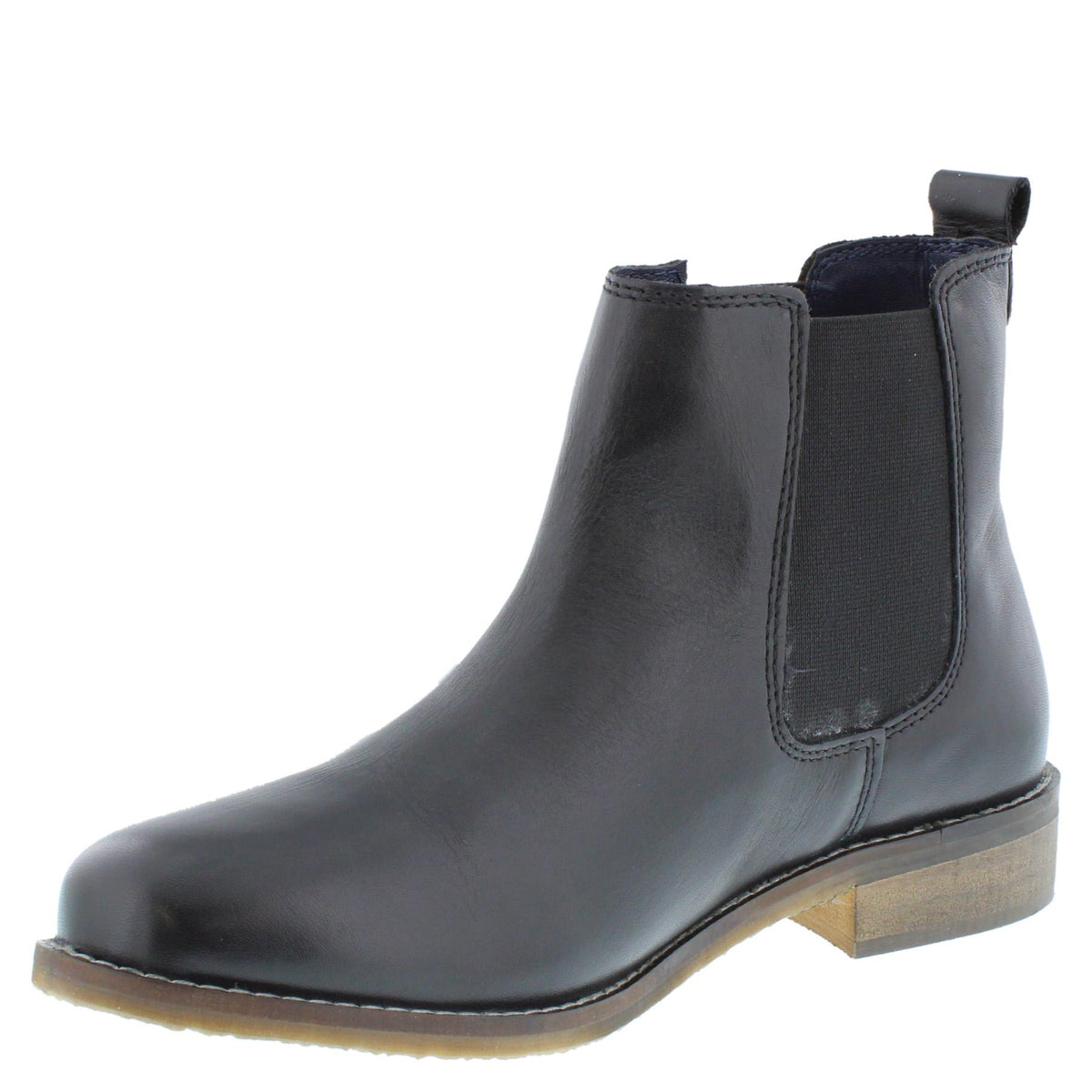 Frank James Aintree Women's Leather Pull On Chelsea Boots