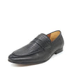 HX London Sutton Textured Penny Leather Loafers