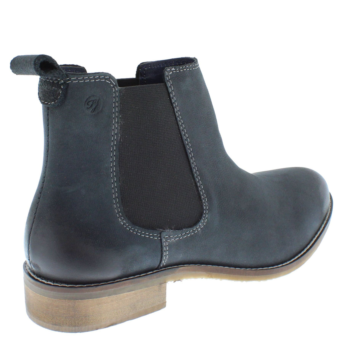 Frank James Aintree Women's Leather Nubuck Pull On Chelsea Boots