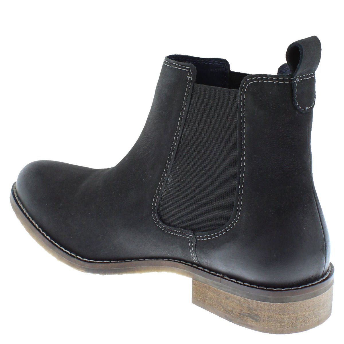 Frank James Aintree Women's Leather Nubuck Pull On Chelsea Boots