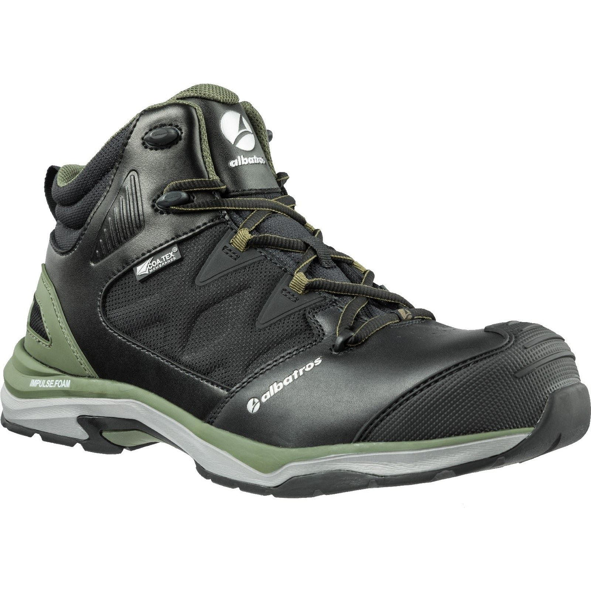 Albatros Ultratrail Olive Ctx Mid Safety Boots