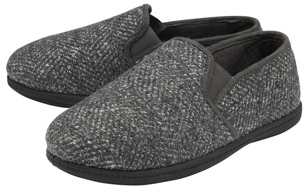 Dunlop Joel Men's Moccasin Memory Foam Slippers