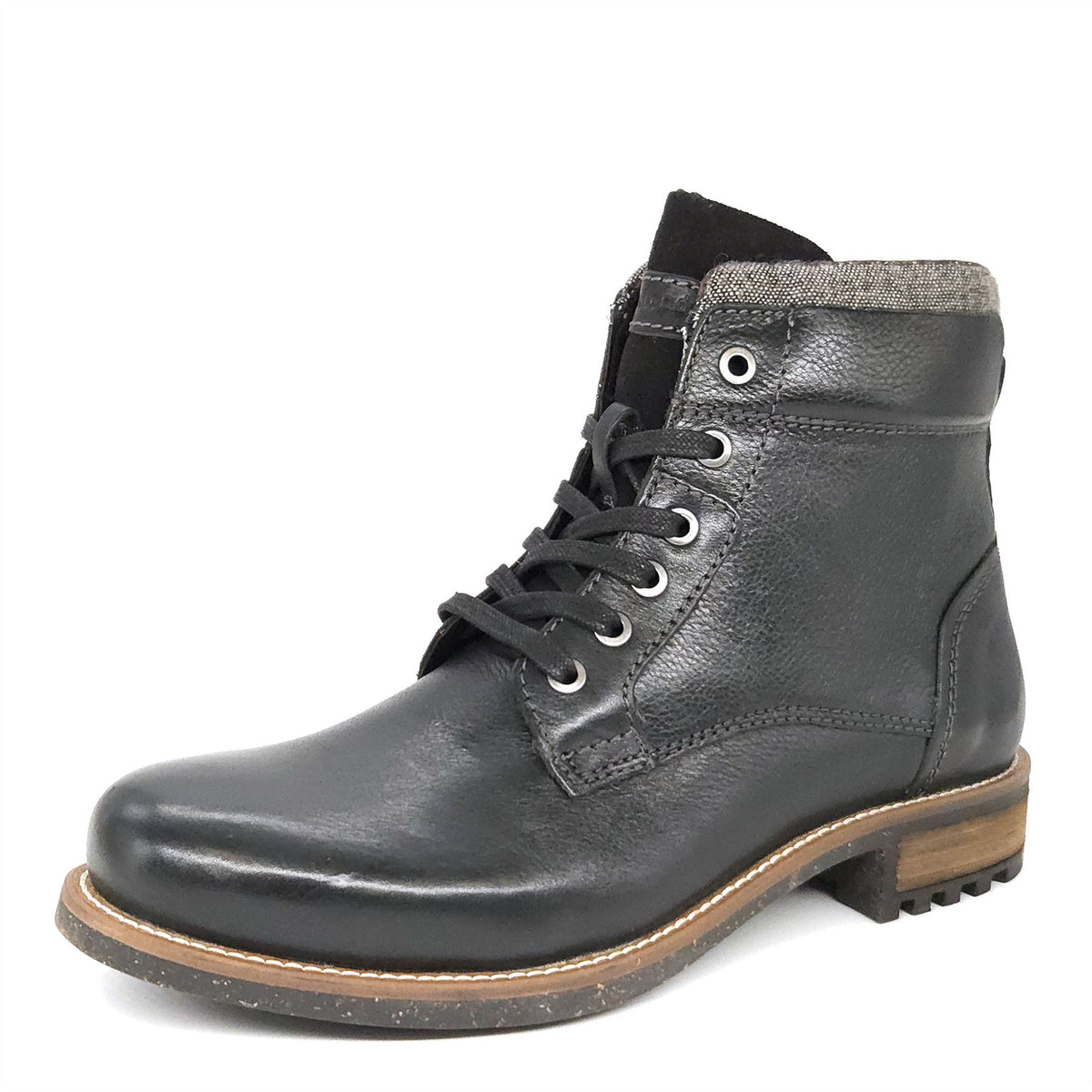 HX London Hounslow Lace Up Leather Boots