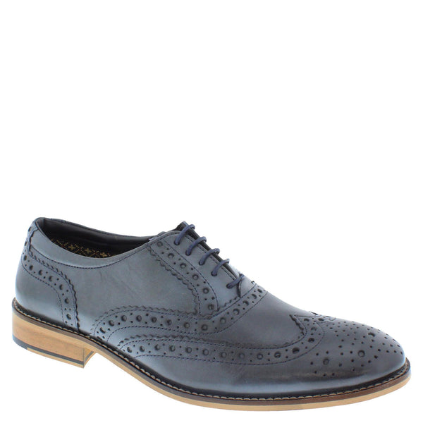 Herbert Frank Enfield Men's Leather Lace Up Brogue Shoes