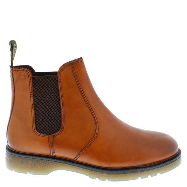 Frank James Naseby Men's Leather Pull On Chelsea Dealer Boots