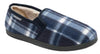 Dunlop Raymond Men's Memory Foam Tartan Slippers