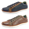 Silver Street Gower Men's Casual Leather Lace Up Trainers