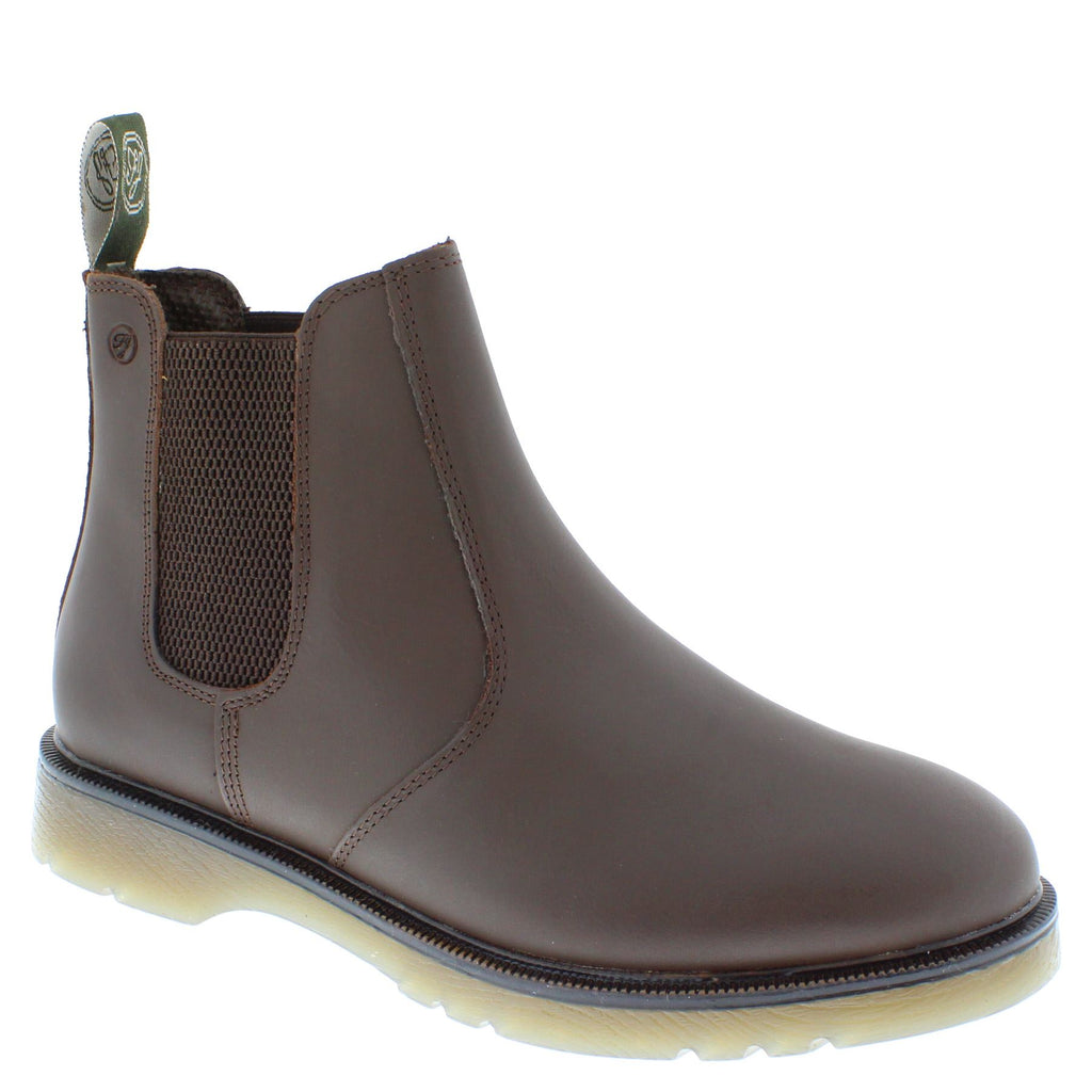 Frank James Naseby Men's Leather Pull On Chelsea Dealer Boots