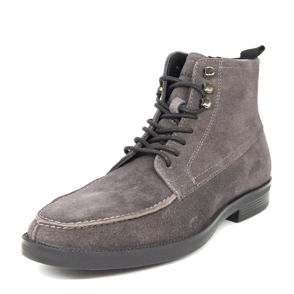 HX London Ealing Suede Lace Up Leather Boots