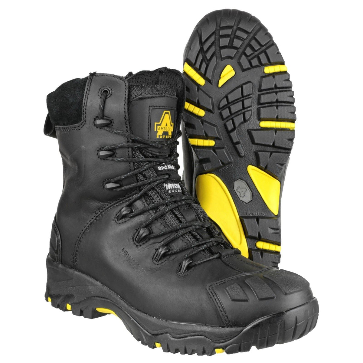 Amblers Safety FS999 Hi Leg Composite Safety Boots With Side Zip