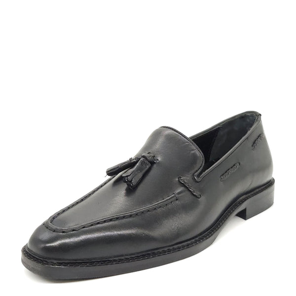 HX London Beddington Tassel Leather Loafers