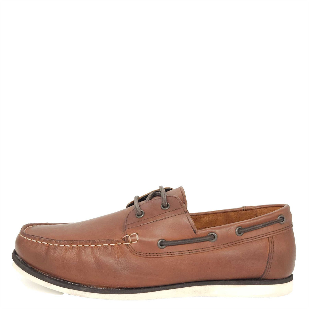 Red Tape Crick Helford Leather Mens Casual Boat Shoes