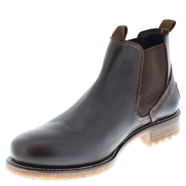 Frank James Lewisham Mens Leather Chelsea Boots