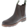 Frank James Brigstock Men's Leather Brogue Pull On Chelsea Dealer Boots