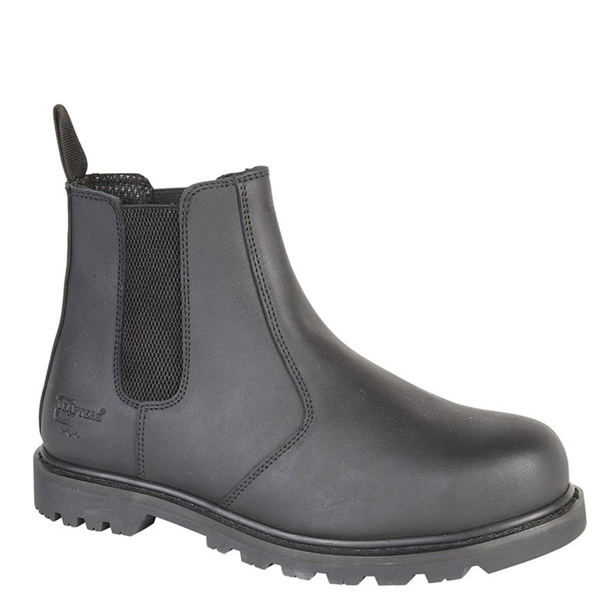 Grafters M539 Safety Steel Toe-Cap Chelsea Boots