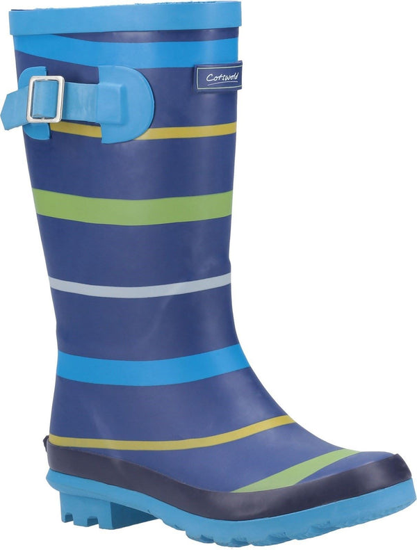 Cotswold Stripe Wellington Boots