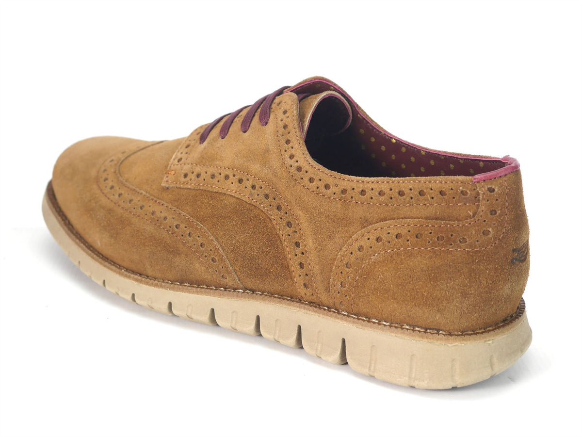 London Brogues Gatz Men's Suede Lightweight Derby Shoes