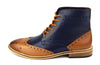 Frank James Kensington Men's Lace Brogue Leather Boots