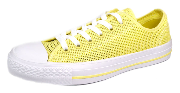 Converse Chuck Taylor All Star Women's Yellow Canvas Mesh Trainers