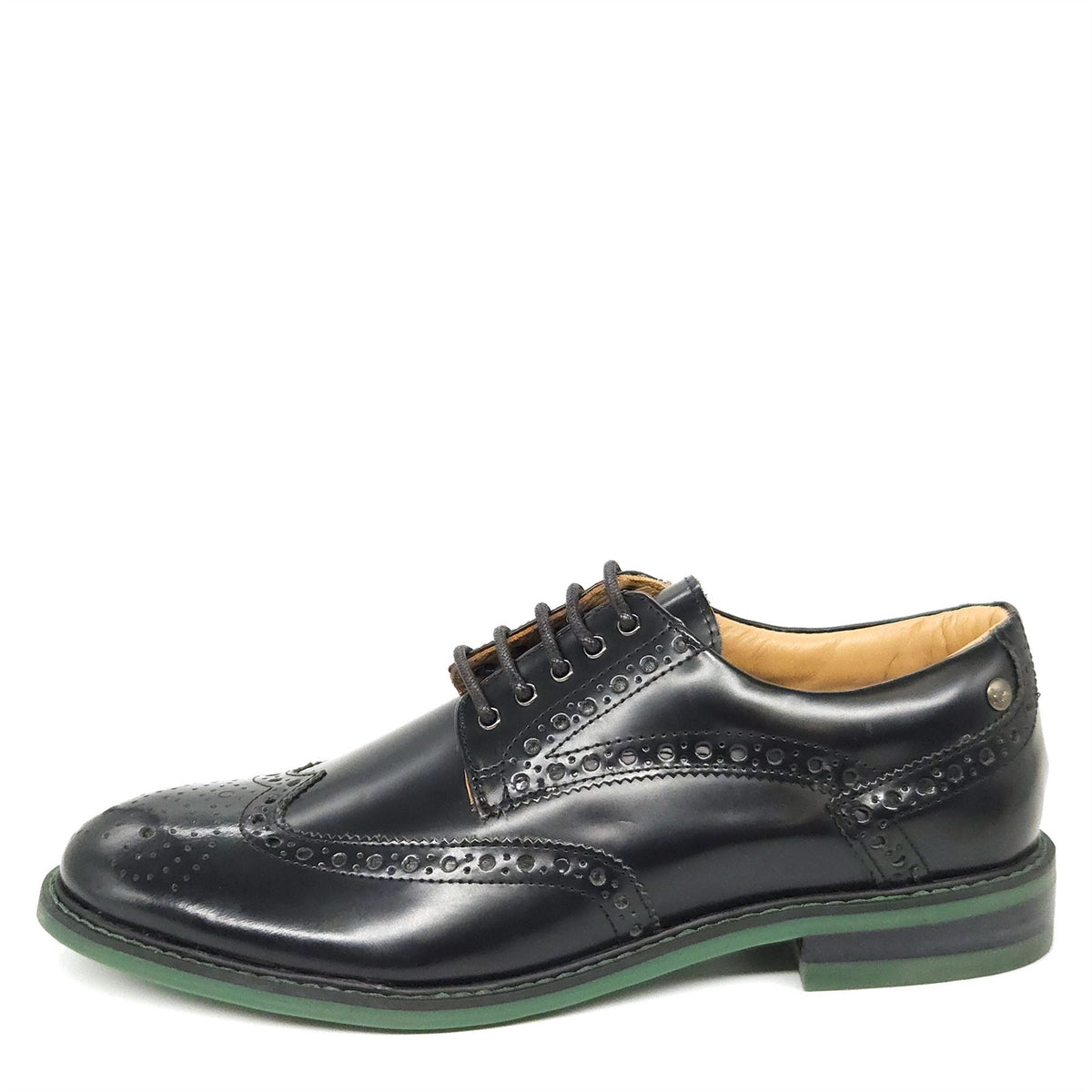 HX London Feltham Brogue Leather Shoes