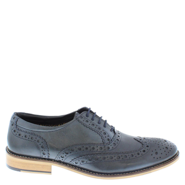 Herbert Frank Enfield Men's Leather Lace Up Brogue Shoes