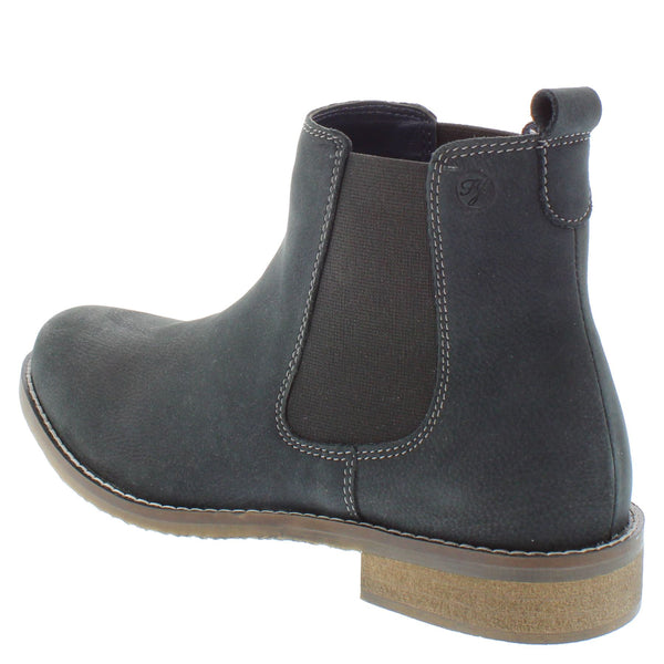 Frank James Aintree Women's Leather Nubuck Pull On Chelsea Boots