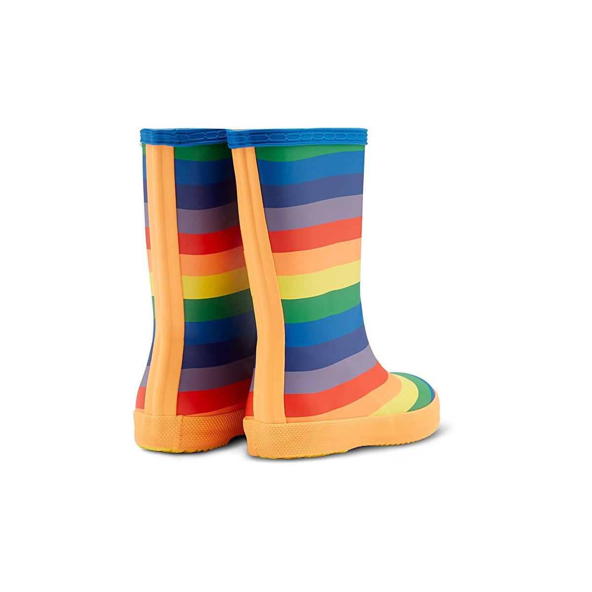 Hunter Original First Classic Rainbow Print Wellington Boots