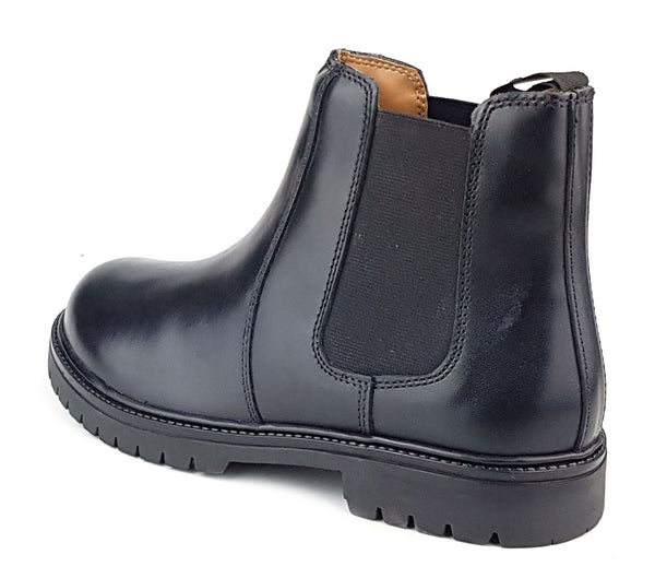 Frank James Rutland Kids' Leather Chelsea Dealer Boots