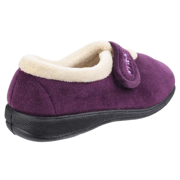 Fleet & Foster Capa Touch Fastening Memory Foam Slippers