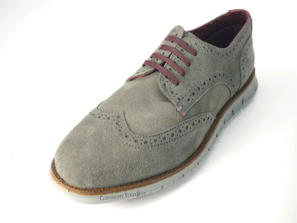 London Brogues Gatz Men's Suede Lightweight Derby Shoes