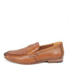 HX London Sutton Textured Penny Leather Loafers