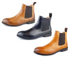 Frank James Windsor Men's Leather Sole Pull On Chelsea Boots