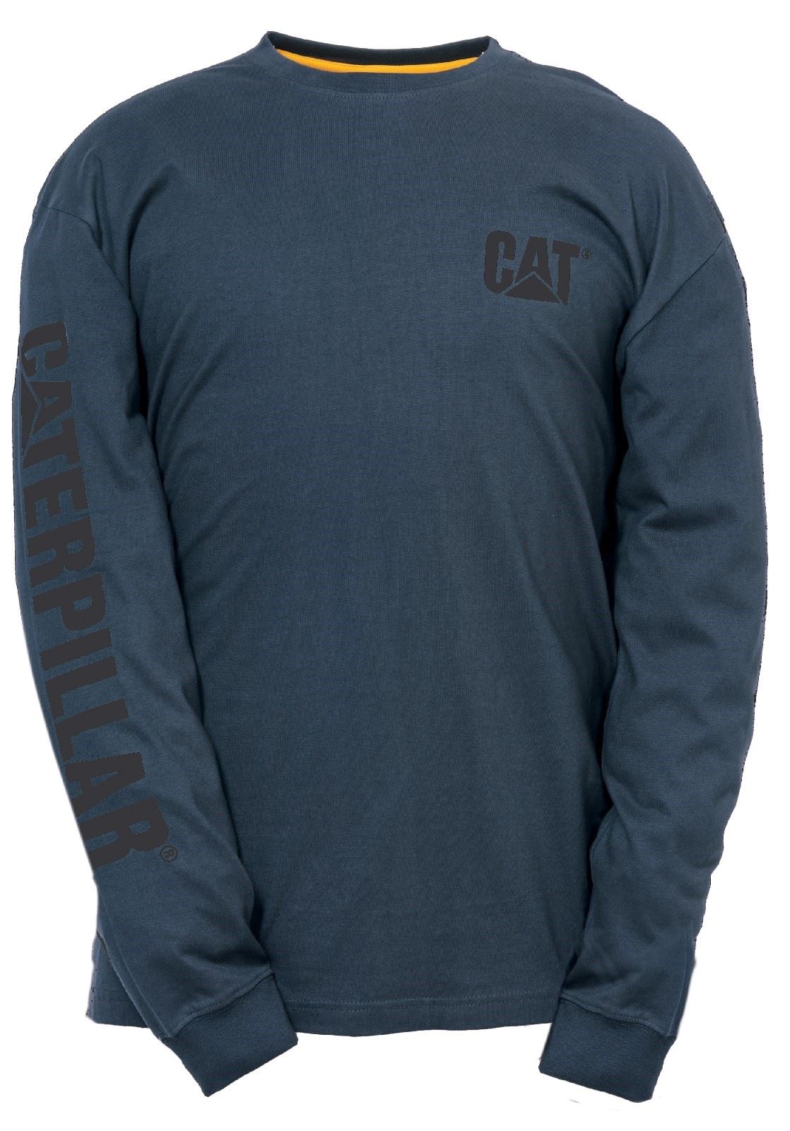 Caterpillar Trademark Banner Long Sleeve T-Shirt