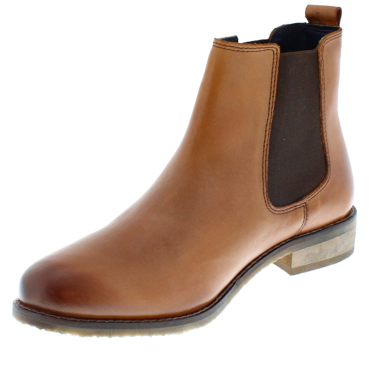 Frank James Aintree Women's Leather Pull On Chelsea Boots