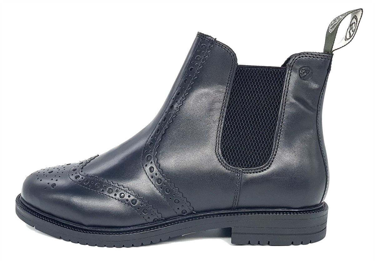 Frank James Peckham Men's & Kids Leather Brogue Chelsea Boots