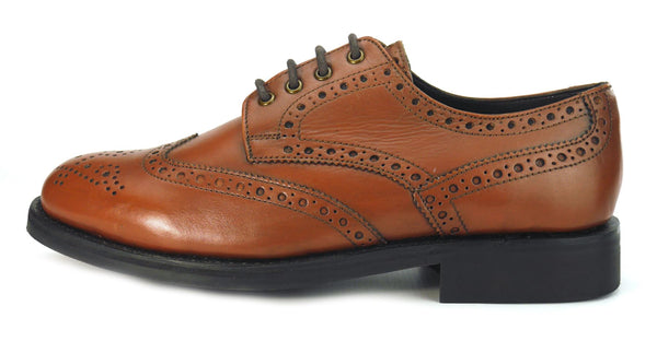 Frank James Benchgrade Monmouth Leather Welted Lace Up Brogues