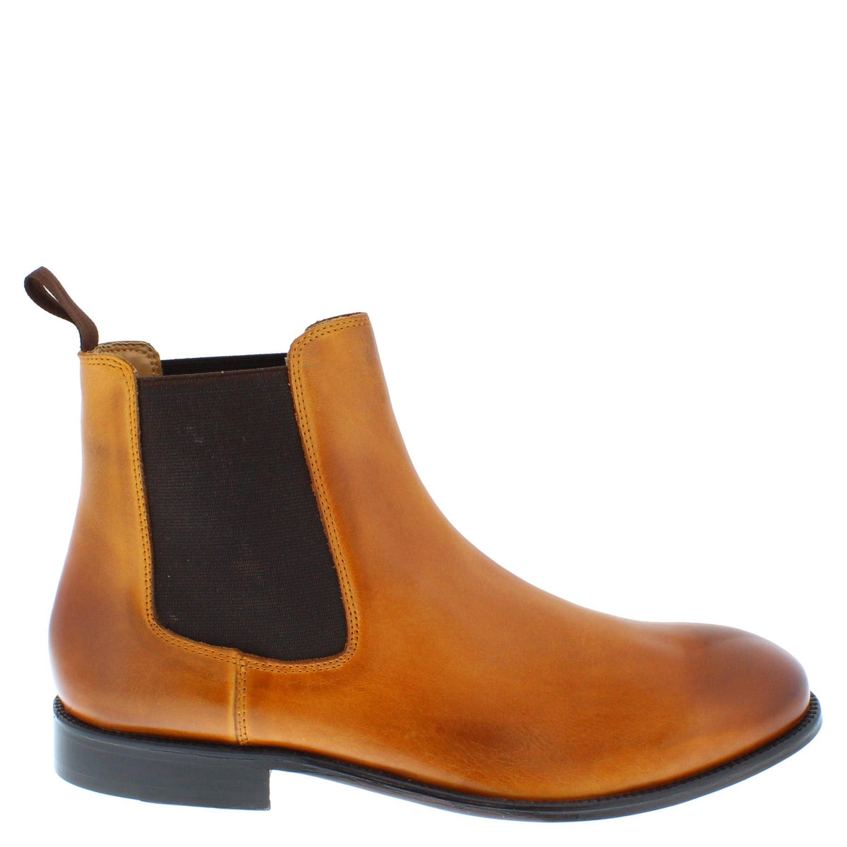 Frank James Windsor Men's Leather Sole Pull On Chelsea Boots