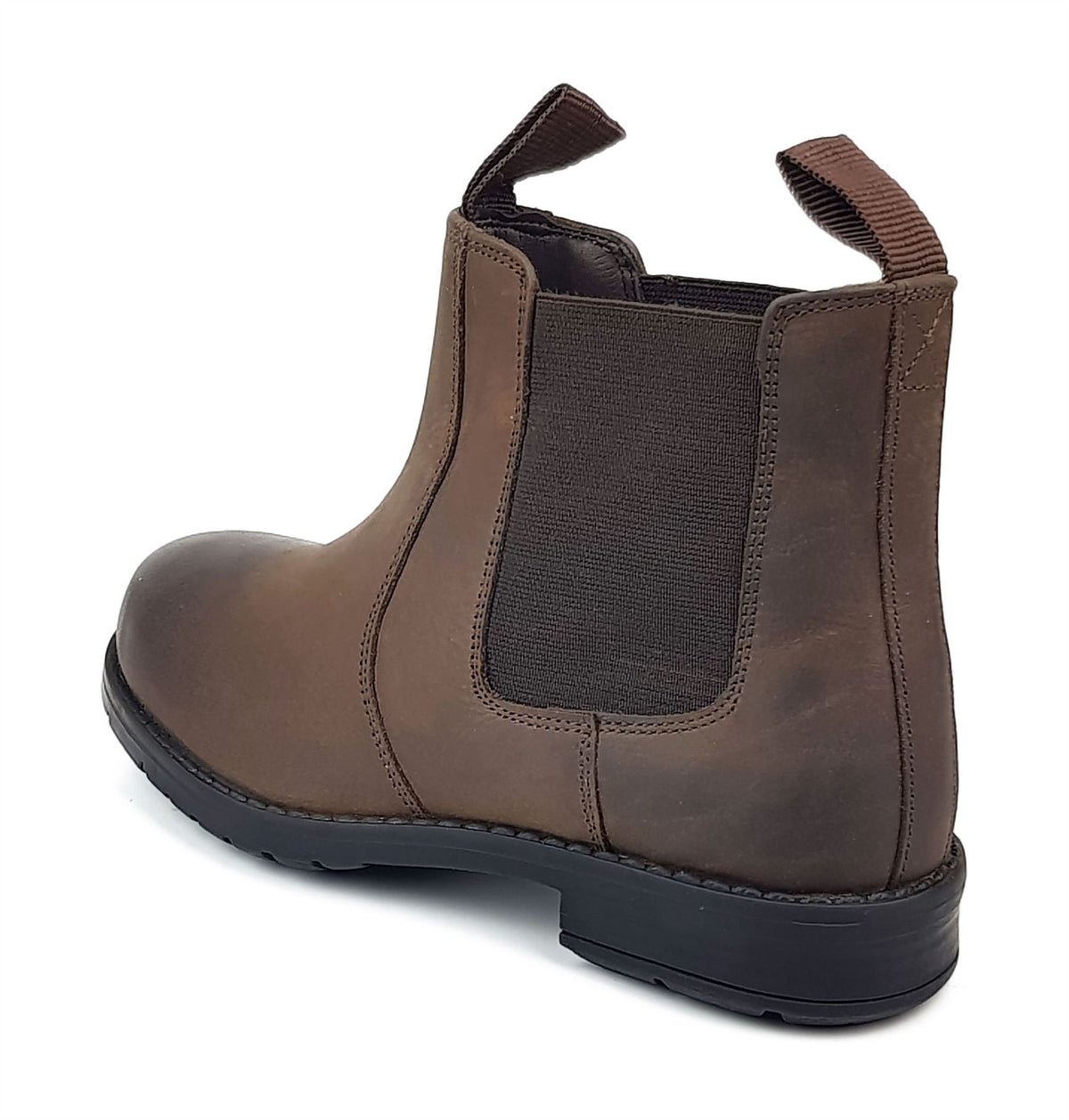 New Earth Rider 2 Boys Leather Dealer Jodhpur Boots