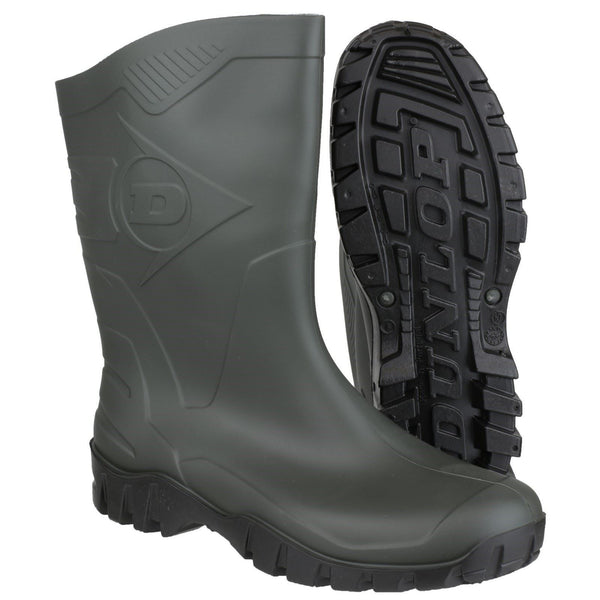 Dunlop Dee Short Calf Wellington Boots