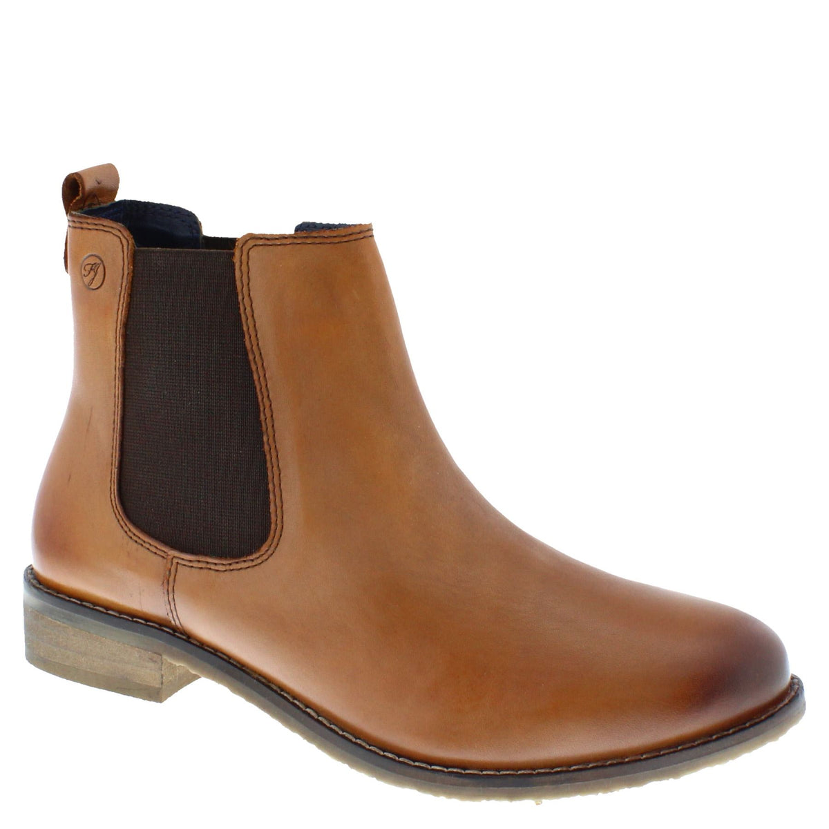 Frank James Aintree Women's Leather Pull On Chelsea Boots