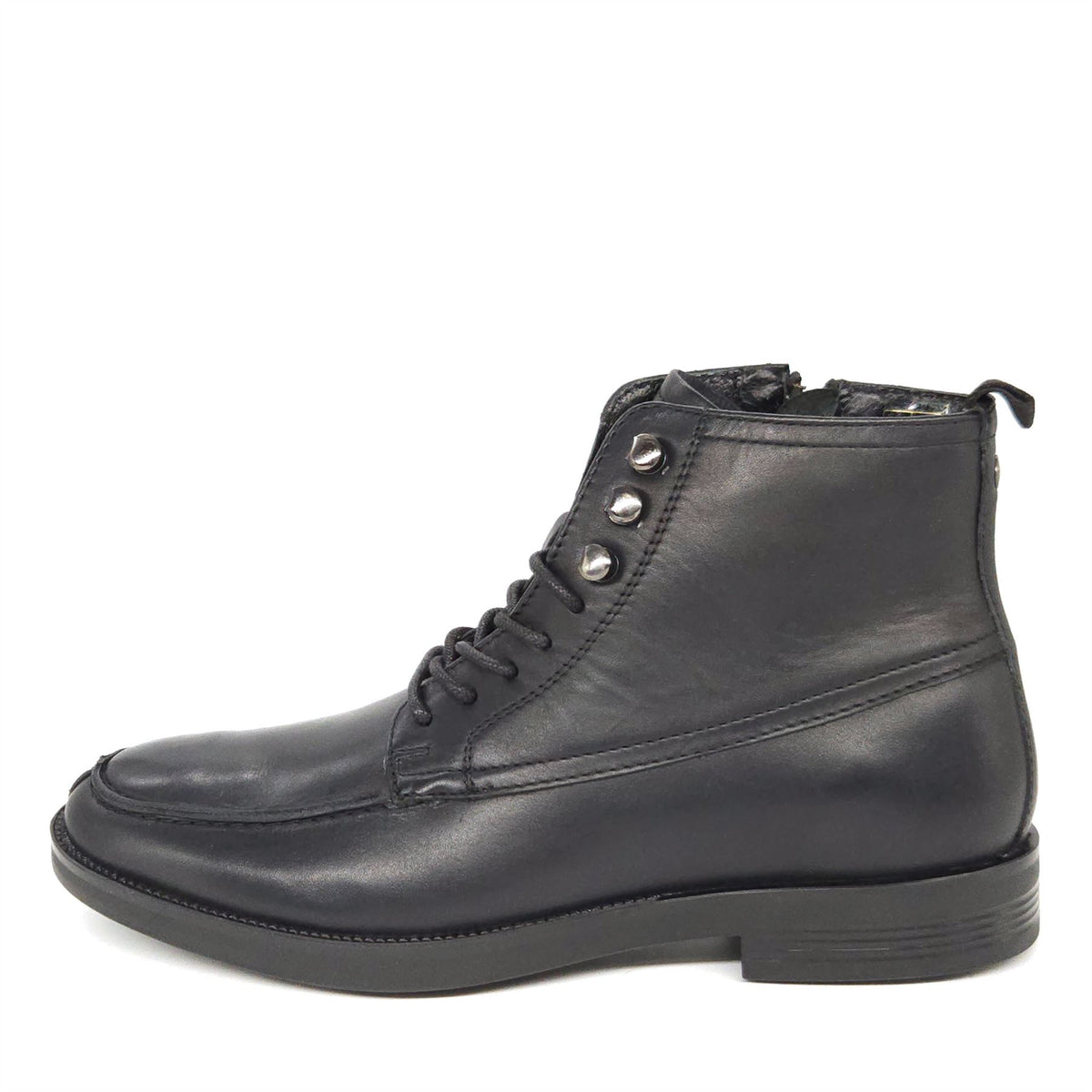 HX London Ealing Lace Up Leather Boots