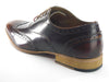 Frank James Norbury Men's Leather Hi Shine Brogue Oxford Shoes