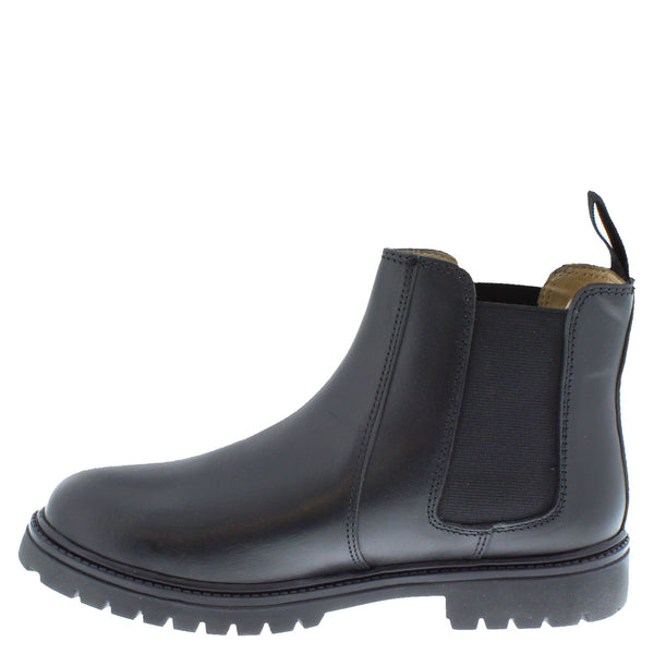 Frank James Rutland Kids' Leather Chelsea Dealer Boots