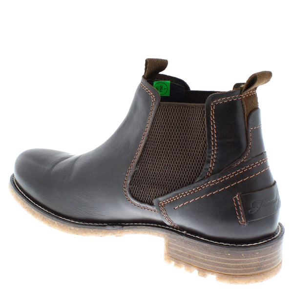 Frank James Lewisham Mens Leather Chelsea Boots