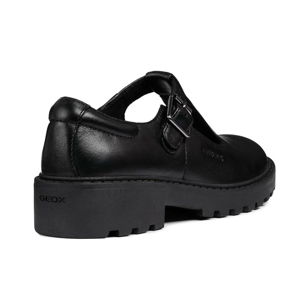 Geox Girls School Buckle J Casey G. E Shoes