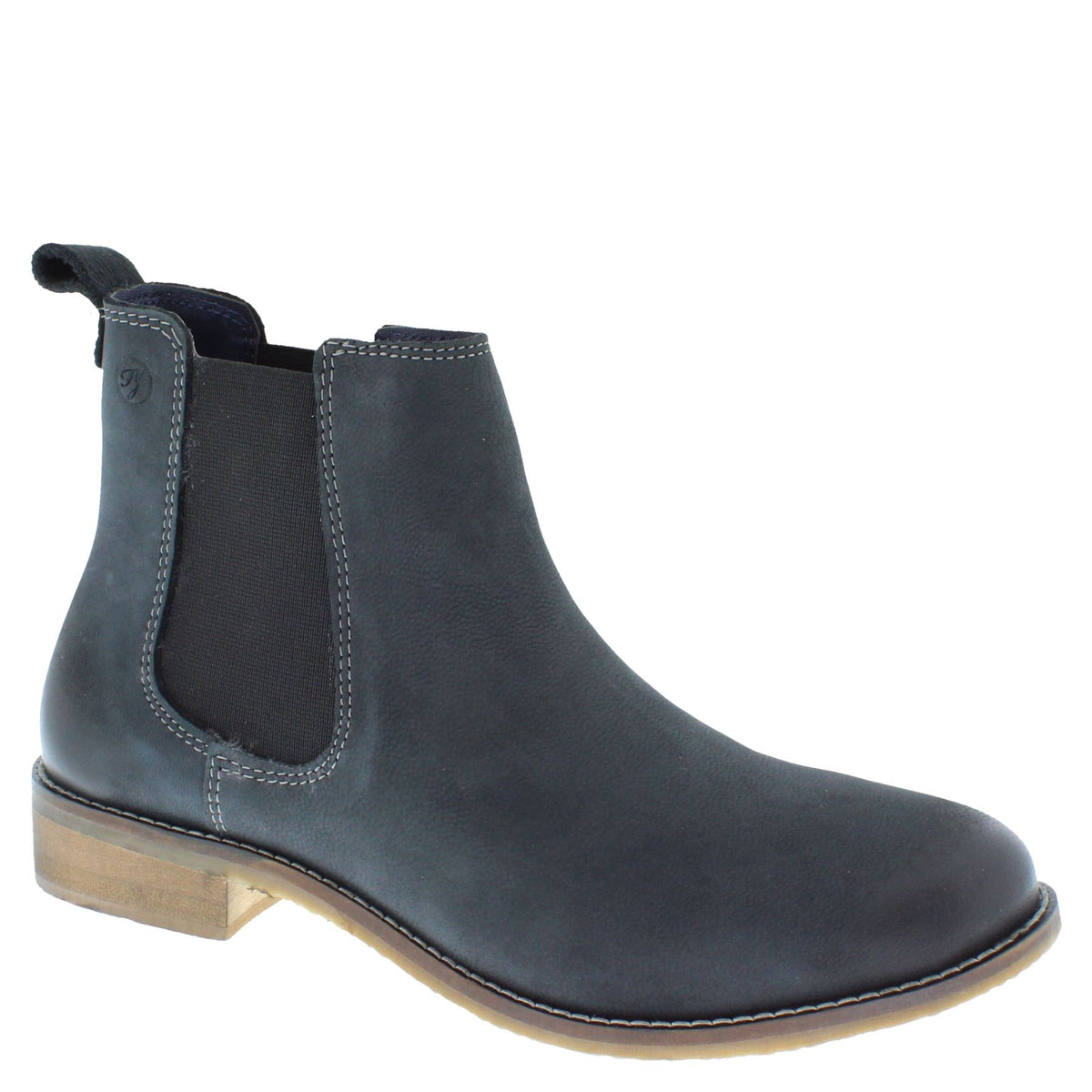 Frank James Aintree Women's Leather Nubuck Pull On Chelsea Boots